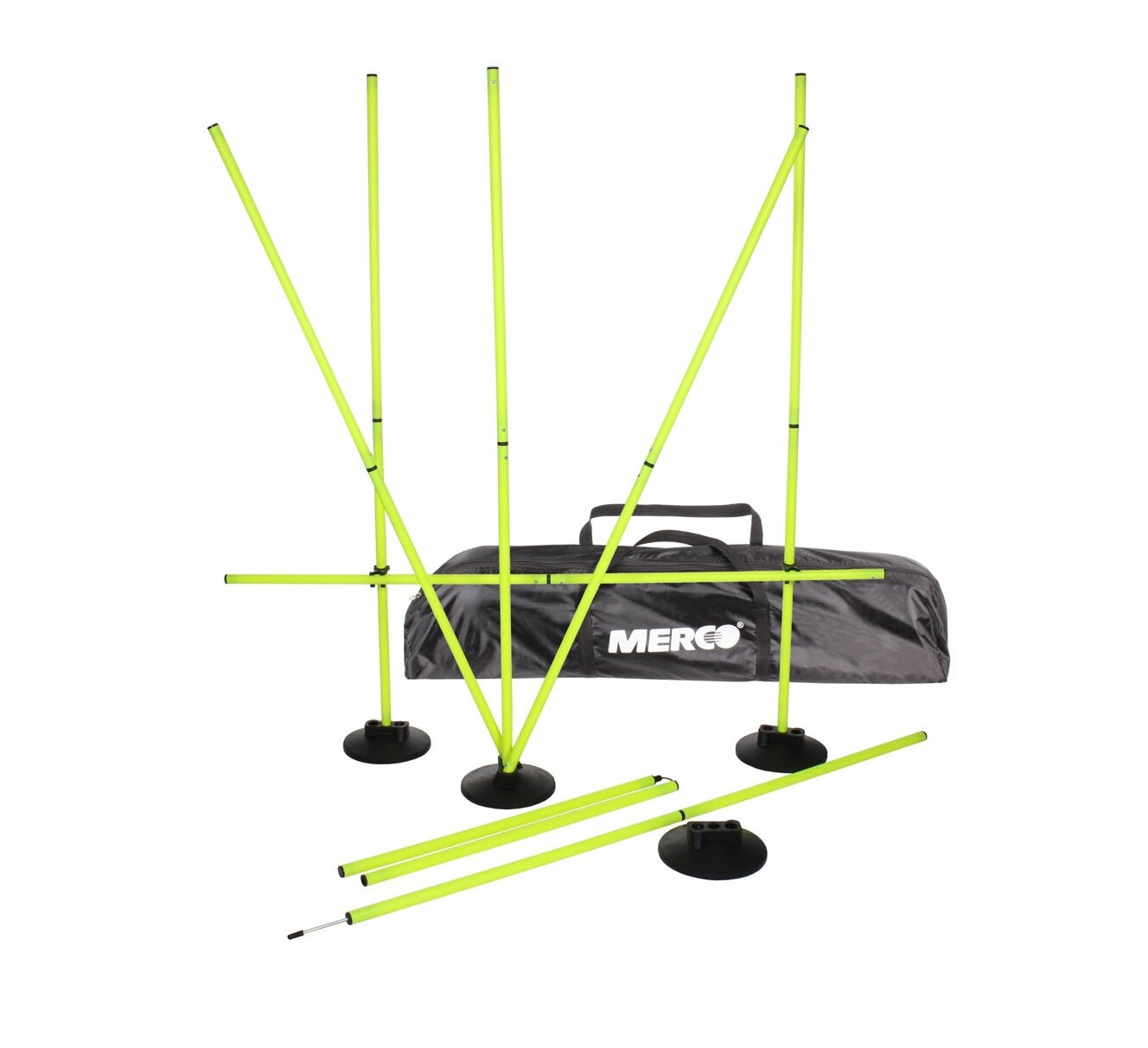 Agility SET football, hockey hurdles for training with bag